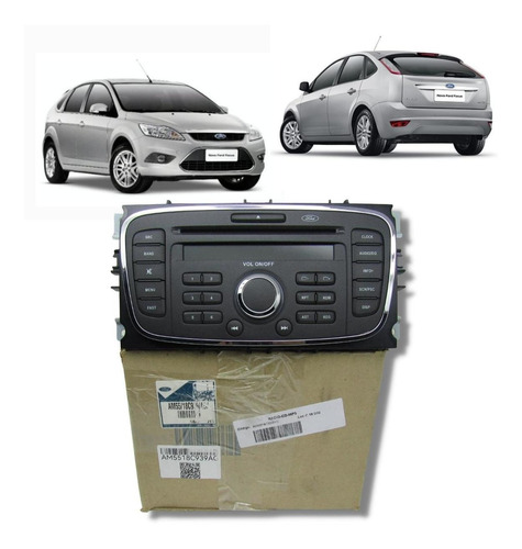 Radio Cd Player E Mp3 Original Focus 2012 2013