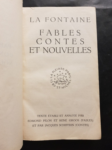 La Fontaine Fables Contes Et Nouvelles. 51n 197