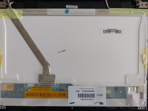 Tela Notebook Ccfl 14.1 - Samsung Códigos Ltn141at03-301