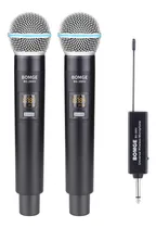 Comprar Bombe 260u 2 Canales Micrófonos De Mano Inalambricos Uhf