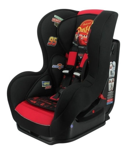 Imagen 3 de 5 de Autoasiento Silla Asiento Para Bebe Niños Disney Cosmo Cars