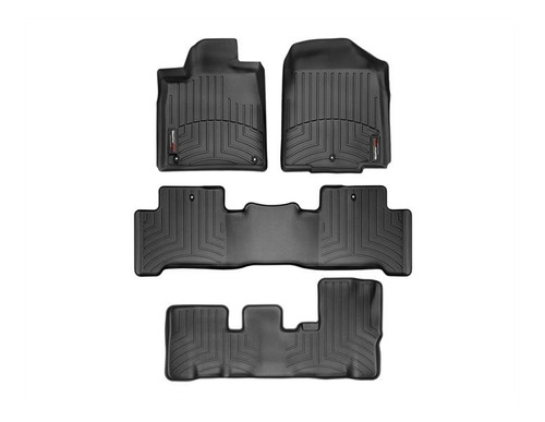 Tapetes Weathertech Acura Mdx 2007-2013 - 1ra+2da+3ra Filas