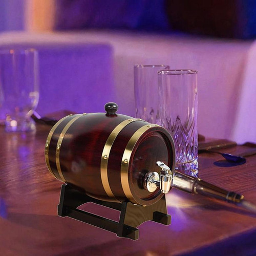 Barril De Madera, Barril De Cerveza, 3 Litros Retro