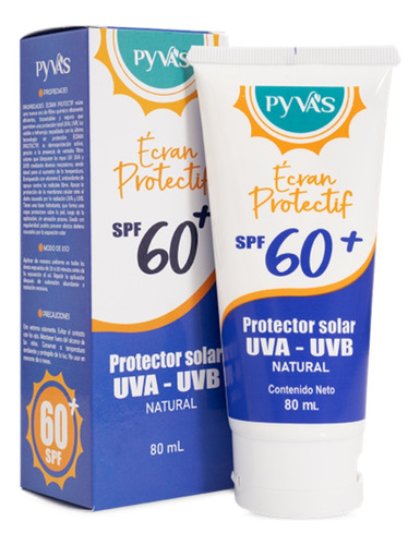 Protector Solar Pyvas Spf 60+ - mL a $593