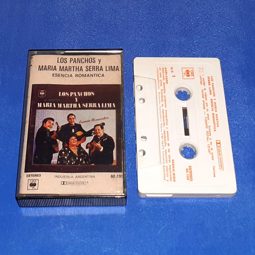 Los Panchos Maria M Serra Lima Cassette Arg Maceo-disquería (Usado)