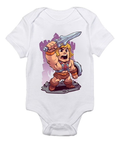 Pañalero Bebé He-man Chibi Dc Comics She-ra Retro 80s