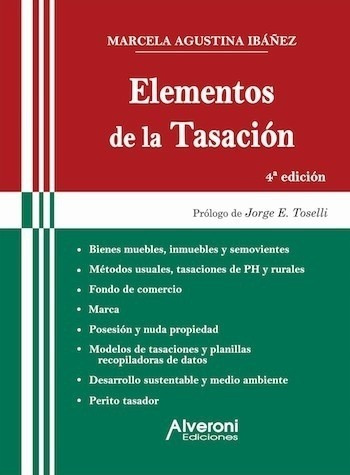 Elementos De La Tasacion - Ibañez, Marcela A