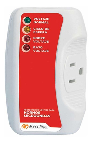 Protector De Voltaje Exceline Para Hornos Microondas 120v