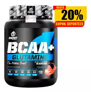 Bcaa Glutamina 500gr Energy