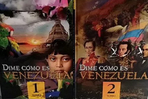 Libros Dime Como Es Venezuela (2 Tomos) Tapa Dura Nuevos