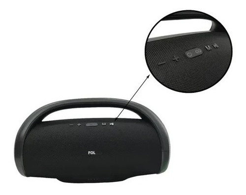 Imagen 2 de 2 de Bocina Fol Bluetooth Portátil Fs-r206