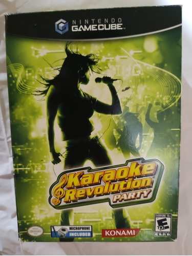 Karaoke Revolution Party + Microfono** Nintendo Game Cube