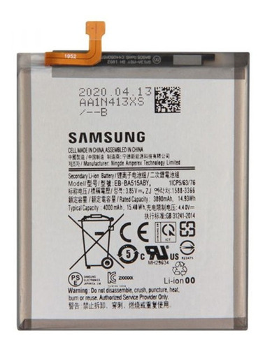 Bateria Pila Samsung A51 A515 30dias Garantia Tienda Chacao