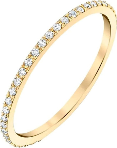 Isaac 14k Solid White Yellow Or Gold Pave Set Flawless Moiss
