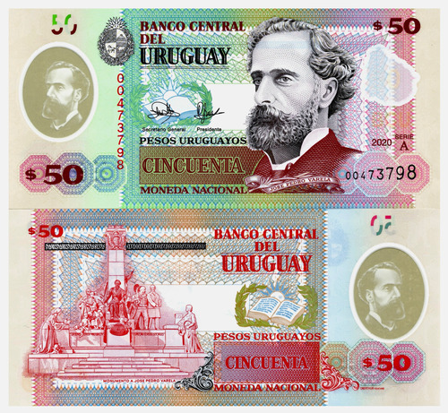 Uruguay - 50 Pesos - Año 2020