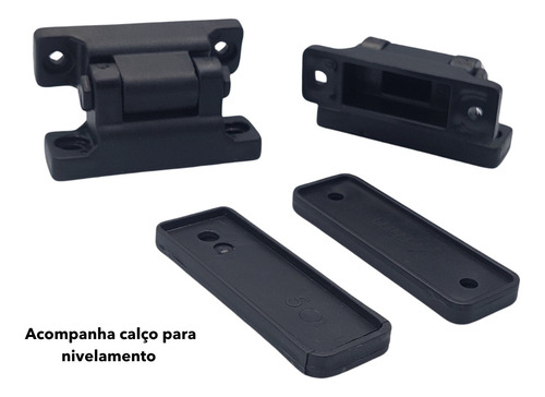 Dobradiça Pequena S/ Mola Freezers, Câmara Fria-kit C/ 10pçs