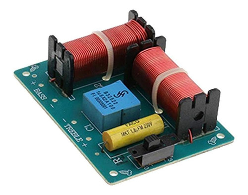 2 Vías De Sonido Divisor De Bajo Para Altavoces De Graves
