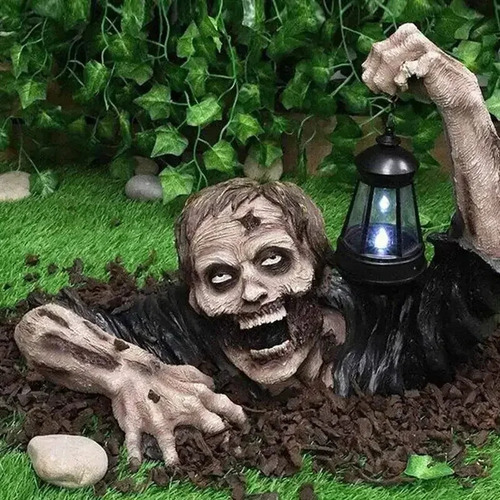 Decoración De Terror Arrastrándose Zombis Para Halloween, At