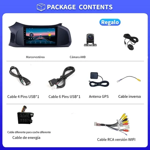 Estéreo 2+32g Para Chevrolet Onix 2012-2019 Gps Carplay