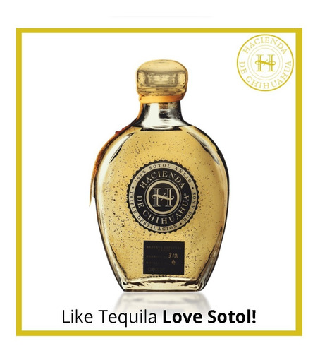 Sotol Hacienda De Chihuahua Oro Puro Caja C/12