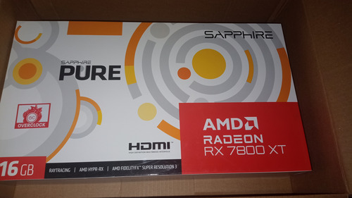 Rx 7800 Xt Saphire Pure (Usado)