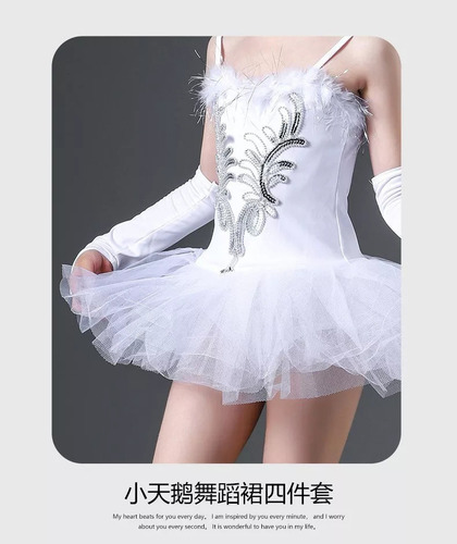 A Traje De Baile De Ballet Vestido De Encaje Para Niños