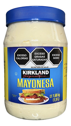 Mayonesa Kirkland Sin Gluten 1.68 Kilogramos