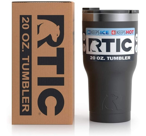 Termos Rtic 20oz Acero Inoxidable 18/8 + Tapa Modelo 2020