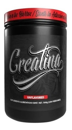 Adictos Al Gym Creatina Suplemento 500g 100serv Sabor Sin Sabor