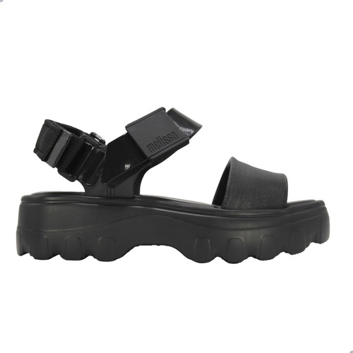 Sandália Papete Despojada Melissa Kick Off Sandal Preto