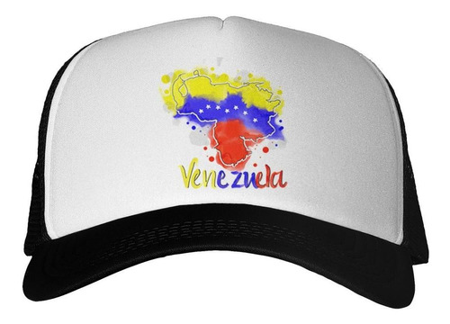 Gorra Mapa De Venezuela Bandera Color
