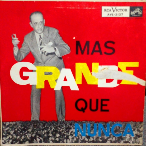 Juan D Arienzo Mas Grande Que Nunca Disco De Vinilo Lp Tango