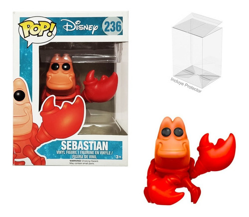 Funko Pop Sebastian Disney No. 236 Año 2016 Original