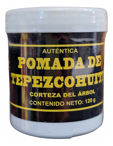 Pomada De Tepezcohuite 120 Gr- Corteza De Árbol 