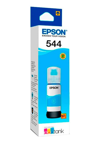 Tinta Epson T544220 Cyan Serie L3110 L3150 L3160 L5190