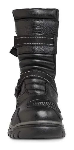 Botas Biker Moto Mujer Motociclista Workland 2.0 Negro negro 24.5 Workland  77411DFLOTNEG