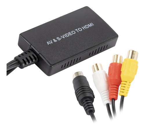 Convertidor De S-video A Hdmi, Adaptador Para Ps2 Para Ps3,