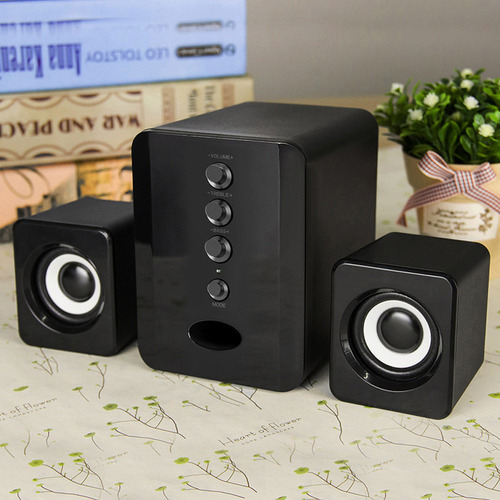 Equipo De Audio Usb Box Desktop Music D-202 Para Estéreo Con