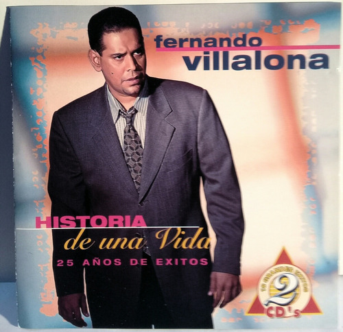Cd Doble Fernando Villalona (historia De Una Vida) Importado