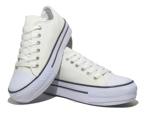 Imagen 1 de 4 de Zapatillas Conver White