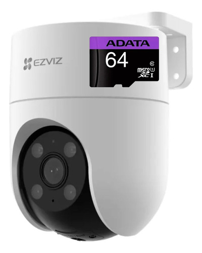 Cámara Seguridad Ezviz 2k 3mp Wifi + 64gb Micro Sd Pcreg