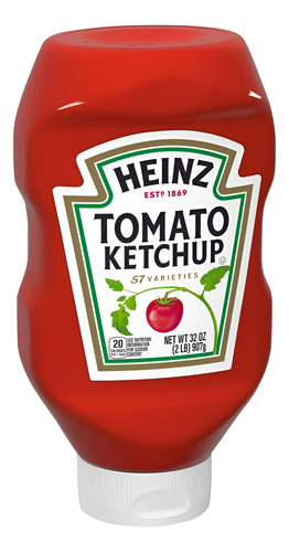 Heinz Tomato Ketchup Salsa Catsup Americana 907 G