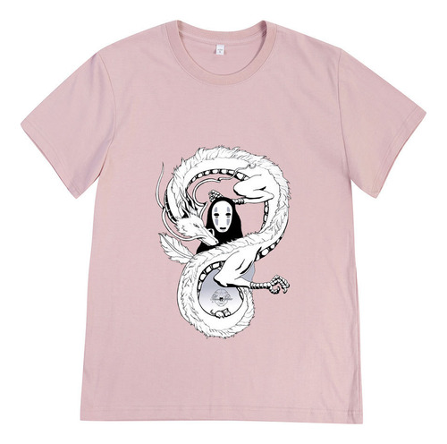 Spirited Away Anime Print Short Sleeve T Shirt