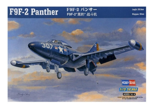 Avión F9 F2 Panther Calcos Argentina Hobby Boss 1/72 87248 