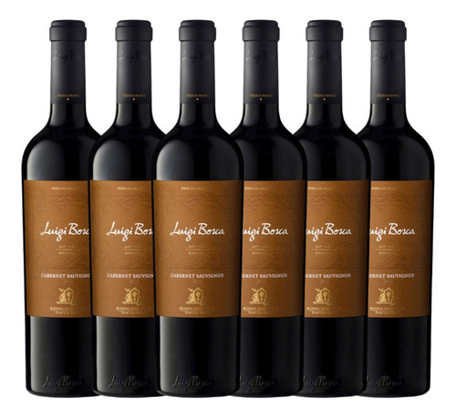 Imagen 1 de 7 de Vino Luigi Bosca Cabernet Sauvignon 750 Ml. Caja 6 Botellas