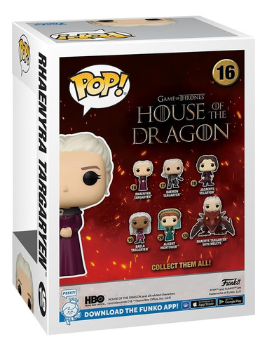 Funko Pop! House Of The Dragon: Rhaenyra Targaryen