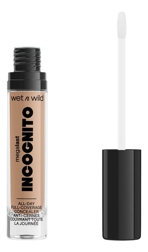 Kit Facial Hidratante Wet N Wild Tinta + Corrector Incognito Tono Tan Medium Deep 1114091+ Medium Golden 1114050