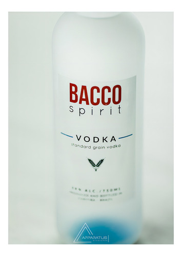 Vodka Artesanal Bacco Spirit 750ml