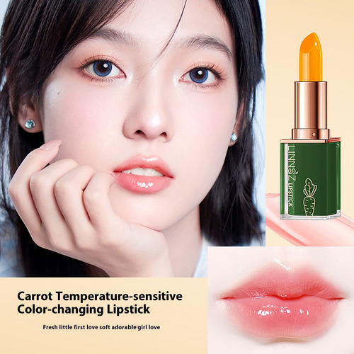 Lápiz Labial, Base Hidratante Que Cambia De Color Cálido