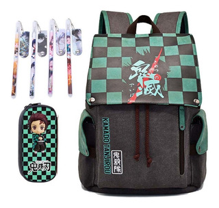 Paquete De 6 Mochilas Anime Demon Slayer Regalo De Navidad H